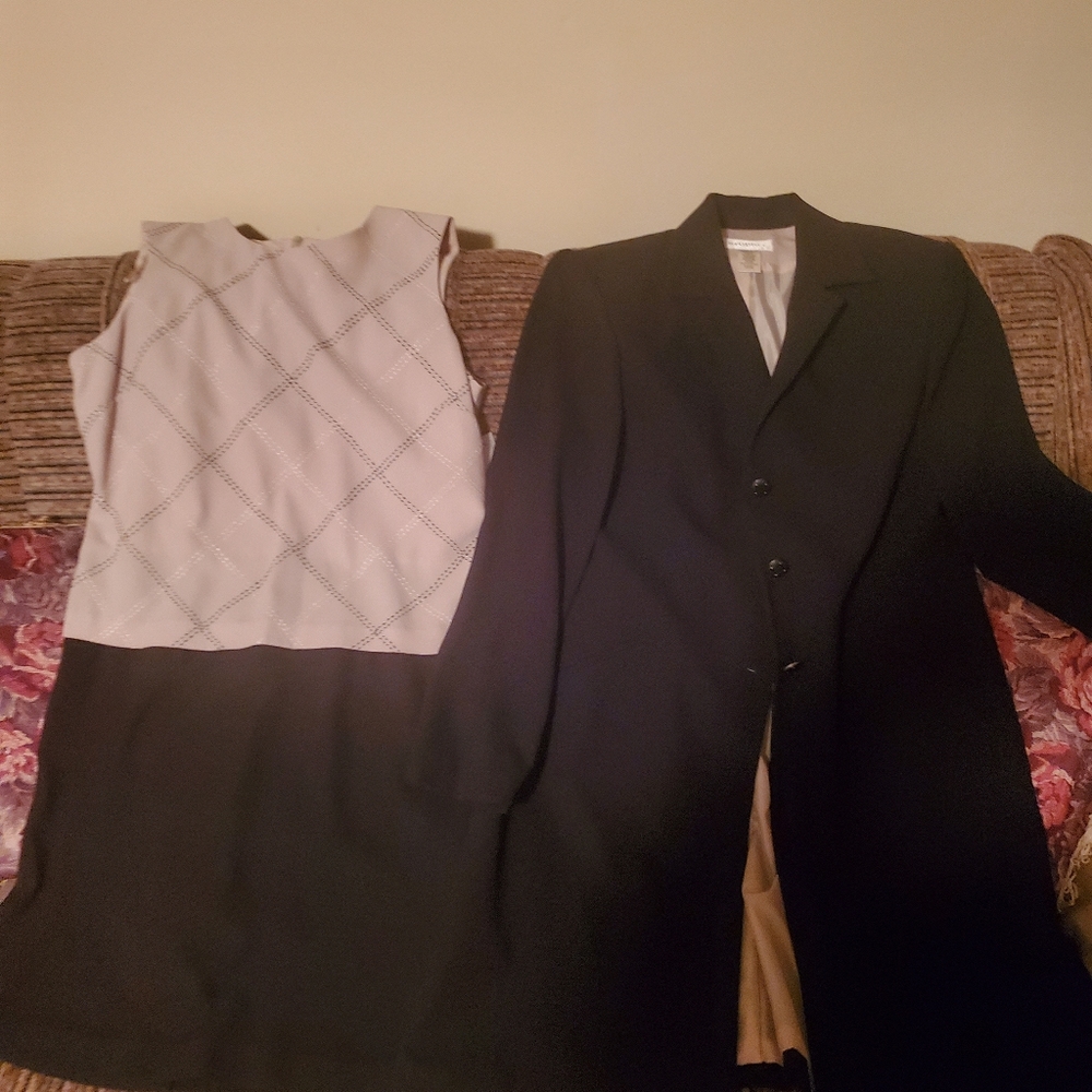 Coat and Dress 2 piece set Size 12